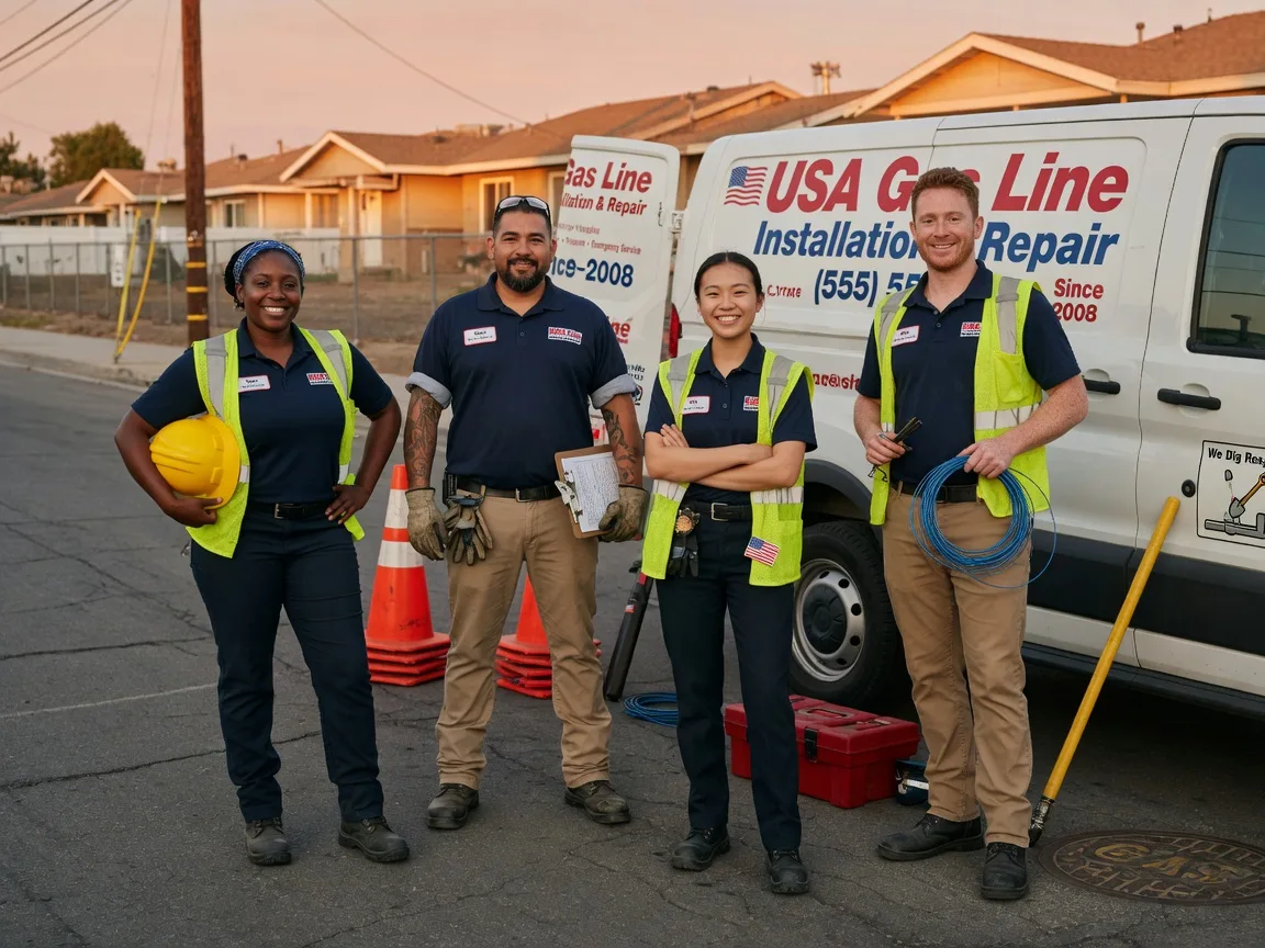 Gas Line Installation company in Frederica, DE